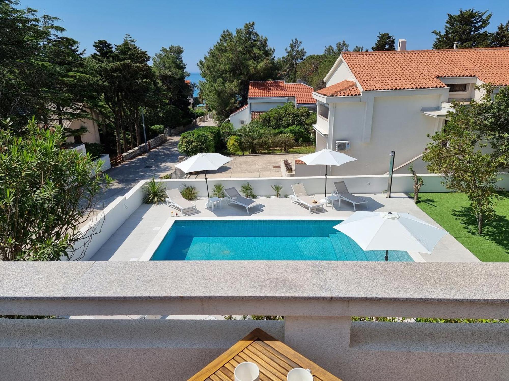 Villa Flamingo Deluxe Novalja Habitación foto